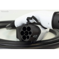 Cable de Recharge Véhicule Électrique 22KW T2 femelle